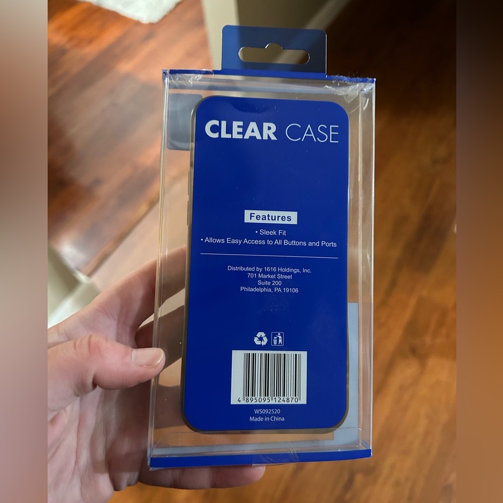 CLEAR CASE | Tie-Dye Phone Case for iPhone 11 & 12 - Picture 2 of 4
